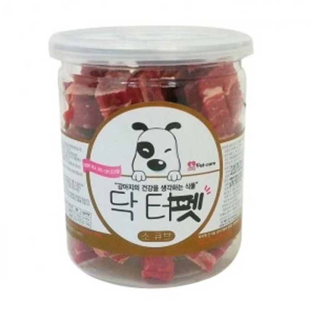 닥터펫 소 큐브 200g 6통 1박스