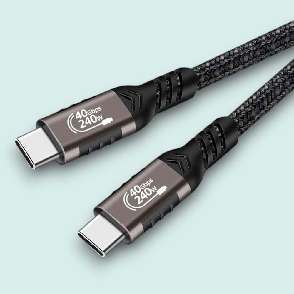 게더릭 USB4.0 썬더볼트 지원 고속충전케이블 (1M)