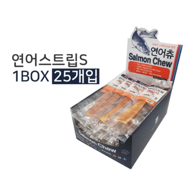 연어츄스트립S 1P / 1박스(25개입)