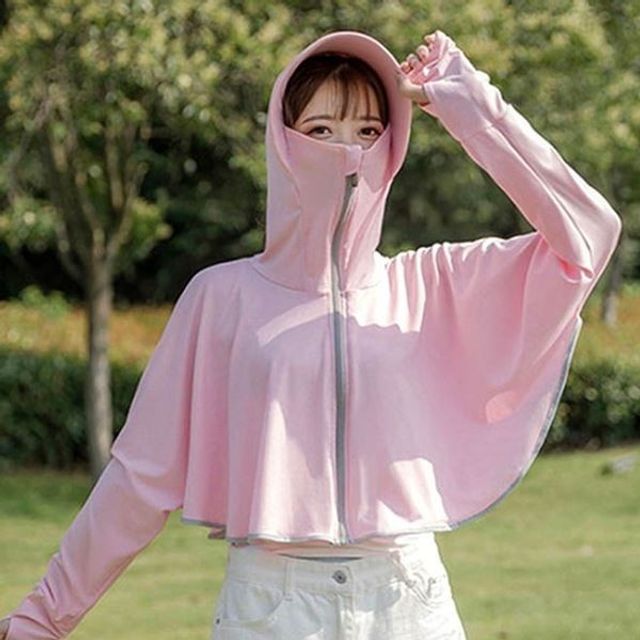 마스크 가리개 농사 후드 밭일 썬캡 그늘막 햇빛