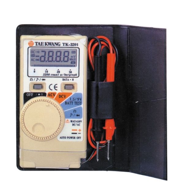 디지털테스트기(포켓형) 0-500V/AC TK-3201