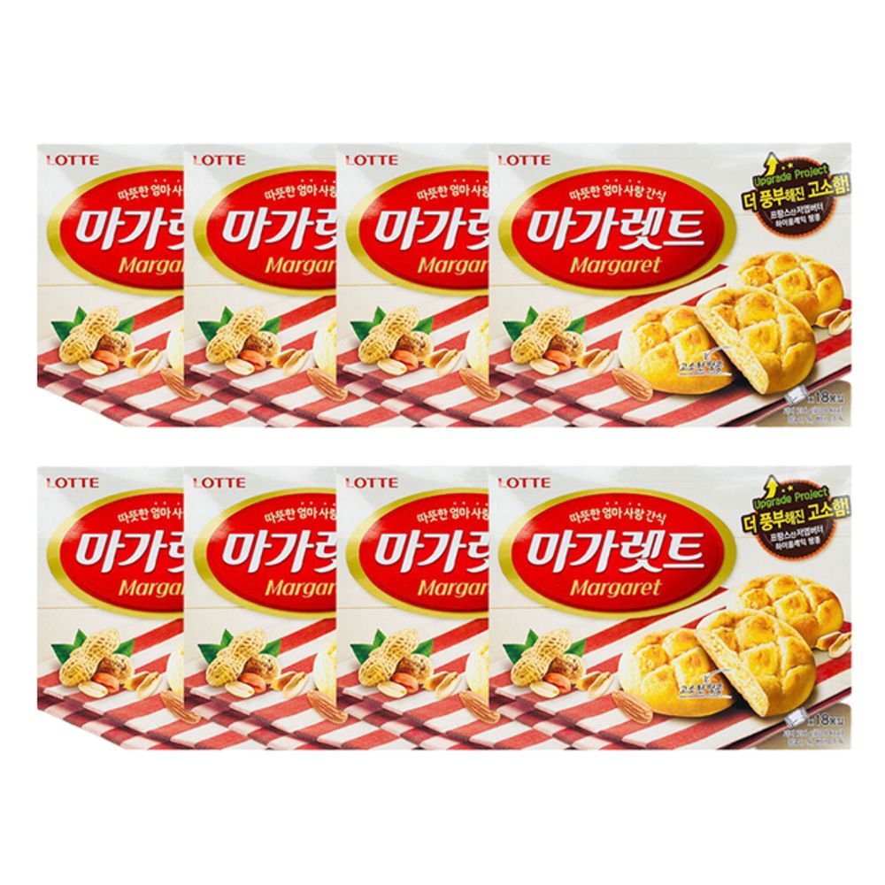 롯데 마가렛트 오리지널 352g 8개 1Box 간식 과자