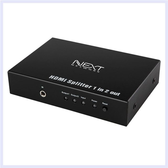 NEXT-0102SP 1대2 HDMI 분배기 HDMI 모니터분배기