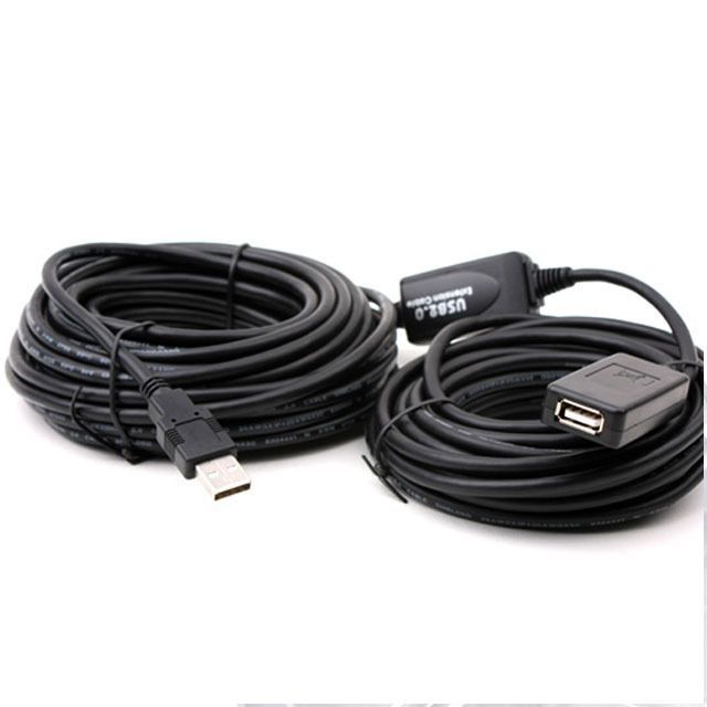 리피터 USB2.0 일체형 무전원 15M