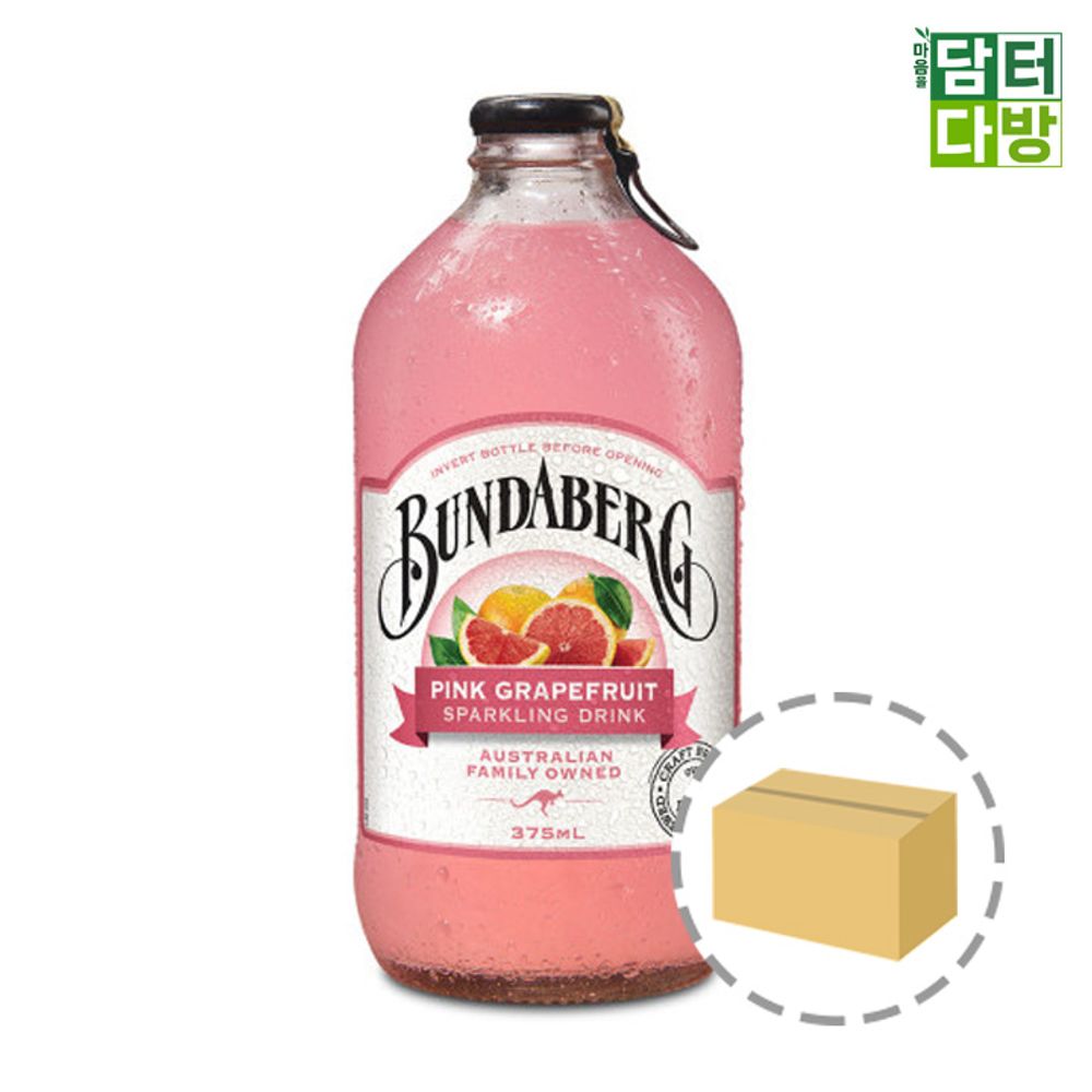 분다버그 핑크 그래이프프루트 375ml (12병)