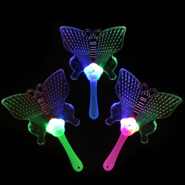 LED 부채 나비 50개