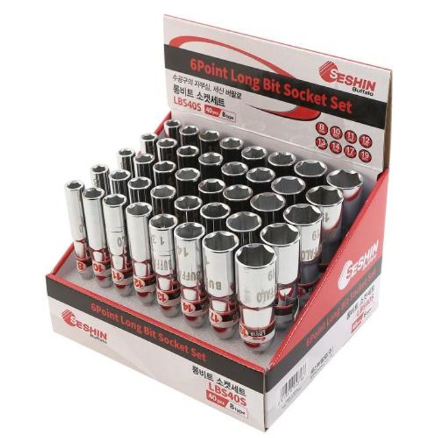 LBS40S 세신 롱비트소켓롱비트소켓세트 1SET LBS40S