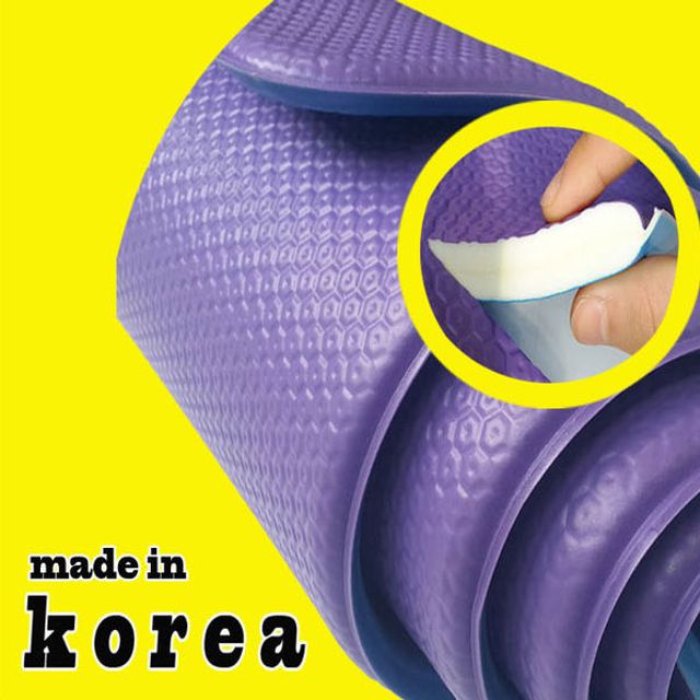 양면 국산 PVC 요가매트 16mm 홈트매트 두꺼운 대형