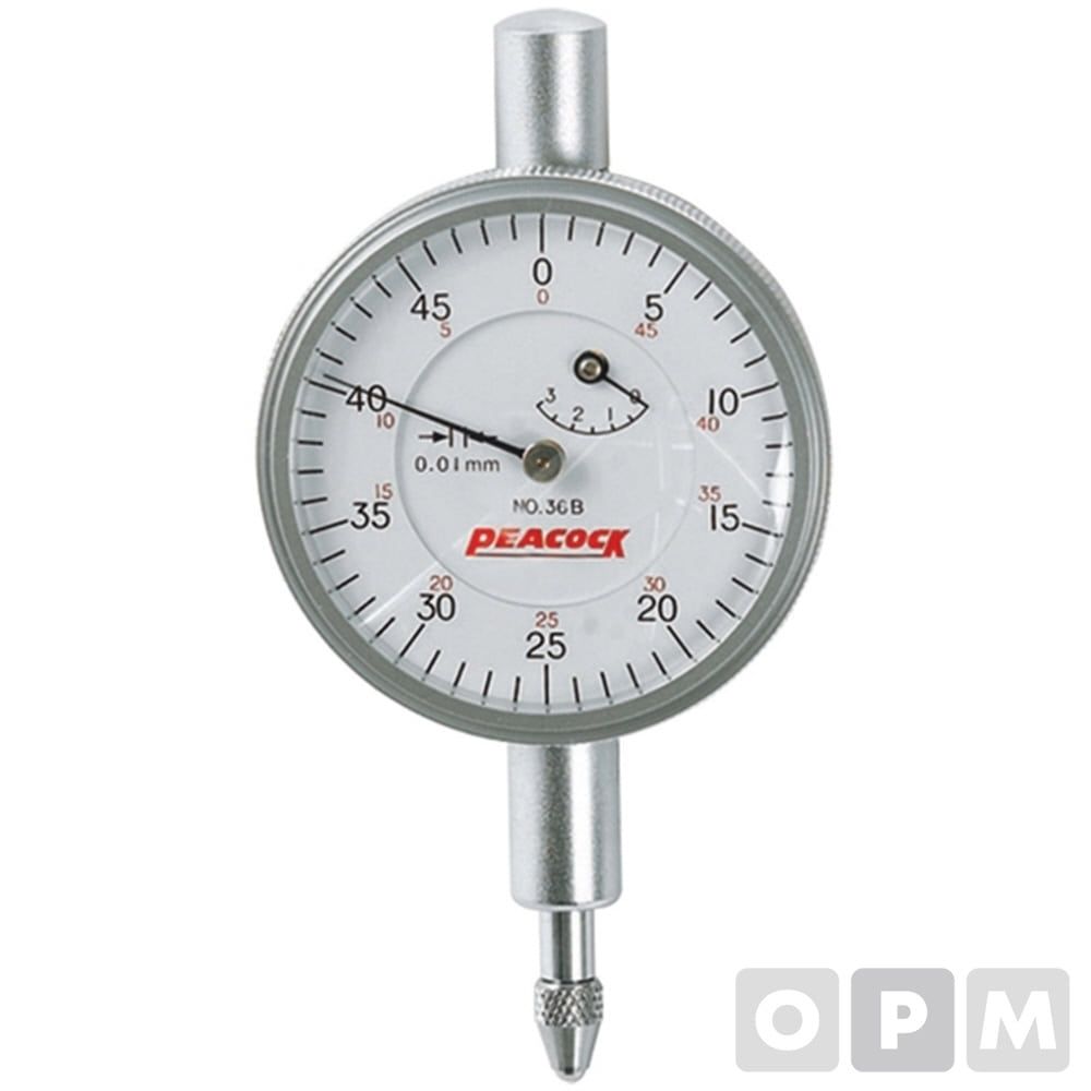 피코크 다이얼게이지 소형 3mmx0.01(D40.8mm) 1EA