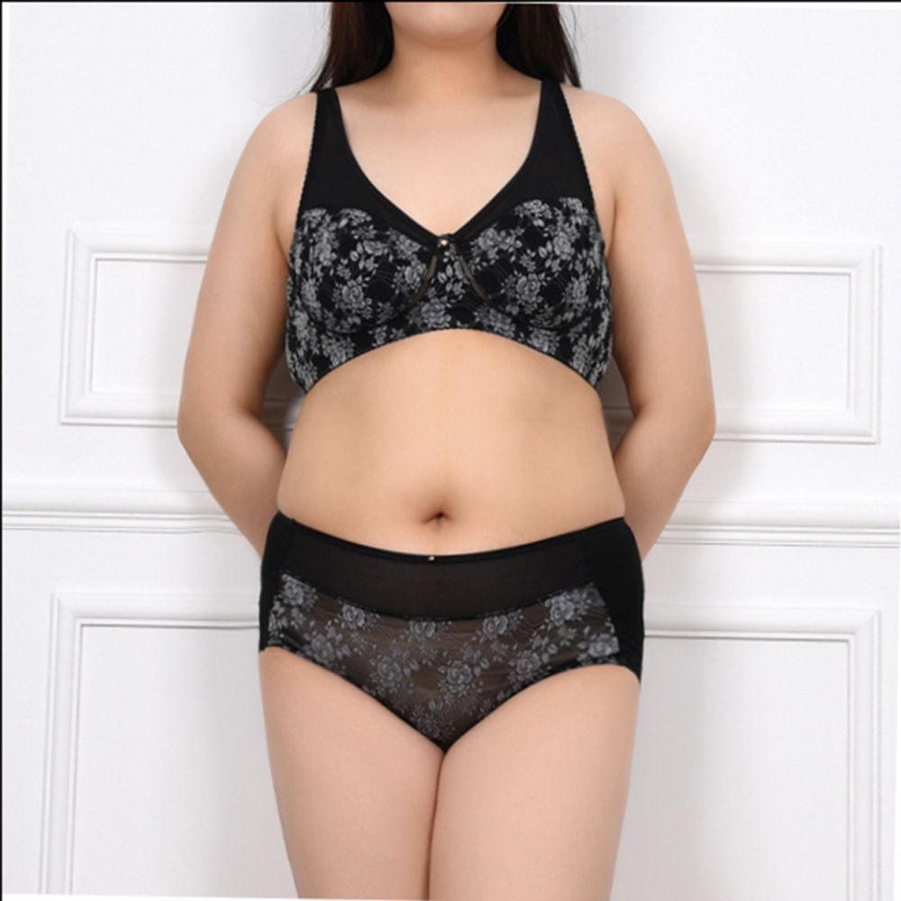 보정 브라세트팬티 빅사이즈 B컵 꿀땡 런닝형 이너웨