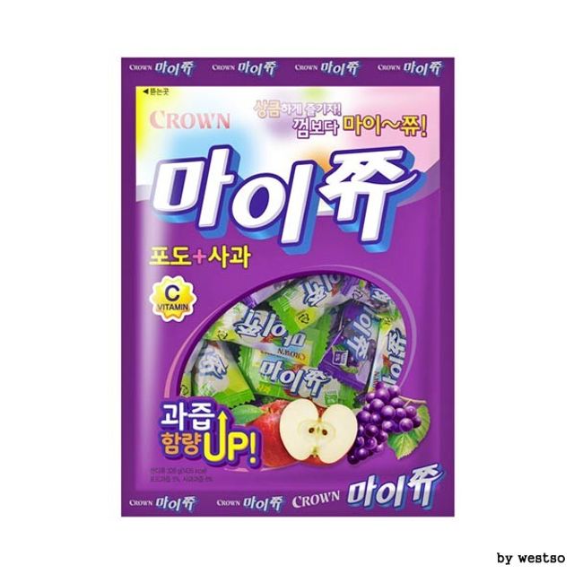 마이쮸 필로우 포도사과 284g