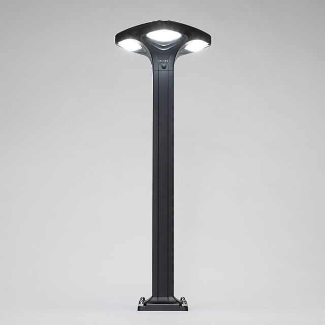 태양광 LED 잔디등 클로버 H800 주광