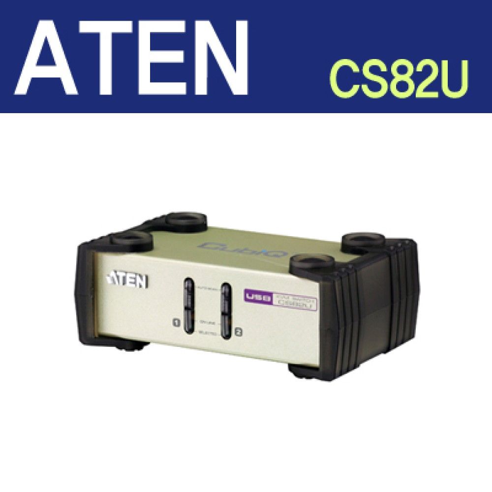 ATEN 2포트 PSJS2JSUSB KVM 스위치 CS82U