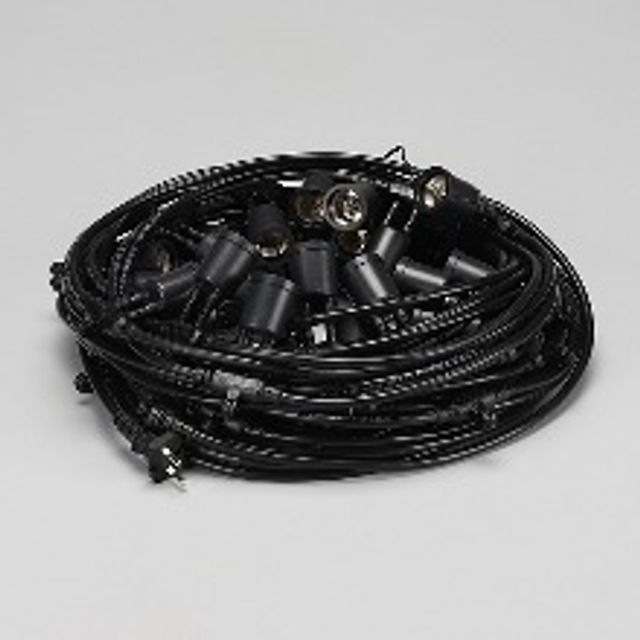 전등선 파티조명 25M 40분기 소모갈 50Cm 간격 오징