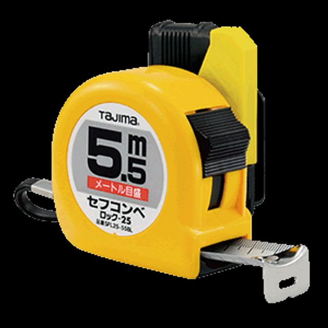 TAJIMA 자동줄자(잠금형)벨트타입 SF-L25-55BL 5.5M