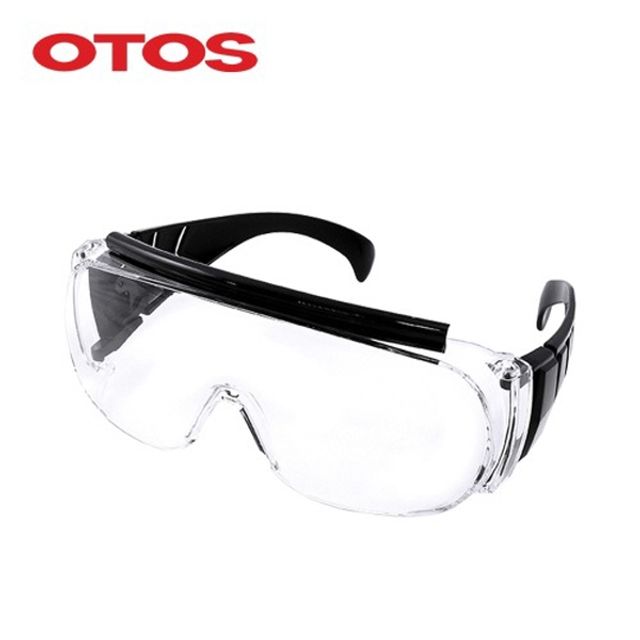 OTOS 보안경 B-618AS 도수안경 겸착용 작업 눈보호