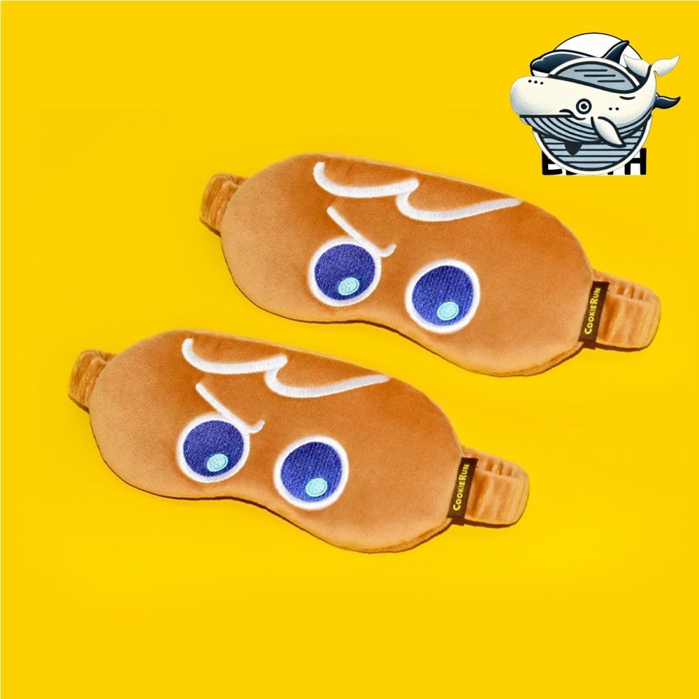 쿠키런 캐릭터 수면 안대 용감한쿠키 편안한