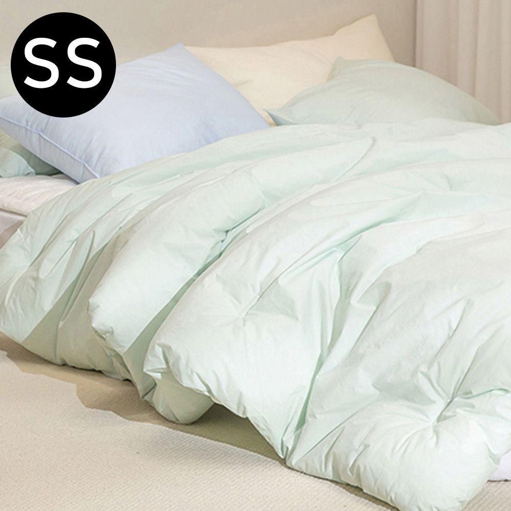 60수 순면 차렵 이불 베개커버세트 슈퍼싱글 SS 민트