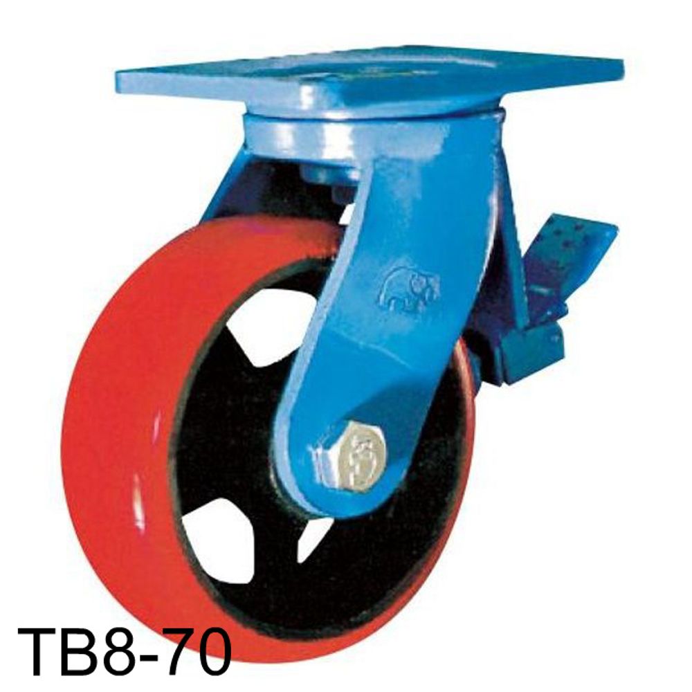 단조캐스터(회전+브레이크) TB8-70(8lnch) TB