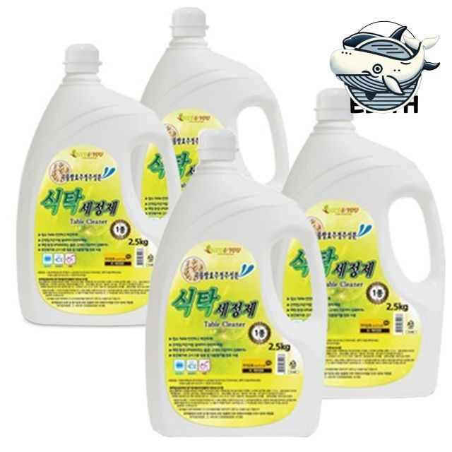 다용도 식탁 세정제 자몽향 2.5L 4개