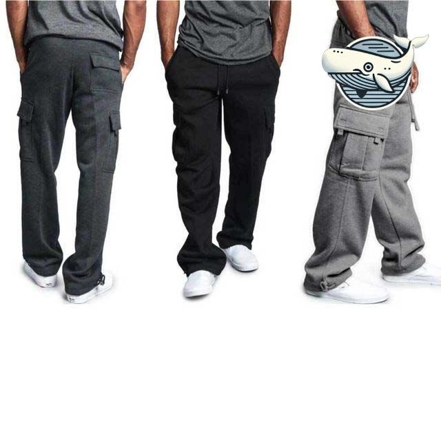 남자 데일리 카고 팬츠 편안한 기모 트레이닝