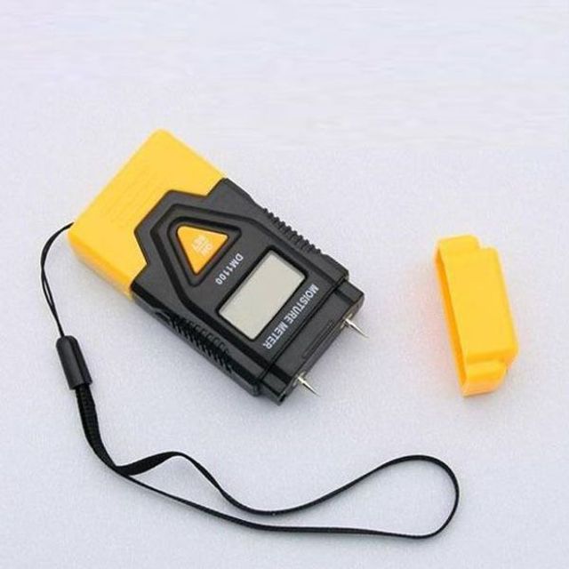 Coms 습도계 (온도계 포함) 건축 목재 수분측정기.