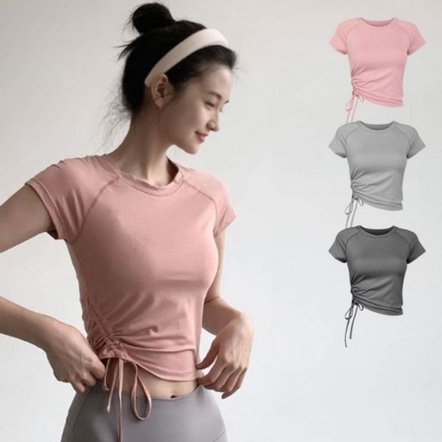운동복 옆셔링 반팔 기본 포인트 데이 티셔츠