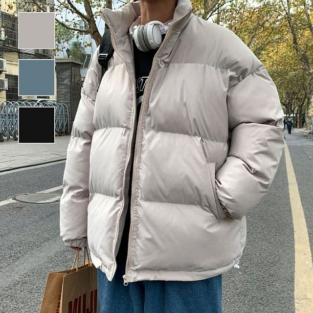 겨울옷 기본 패딩 하이 솜 데일리 안감 스타일