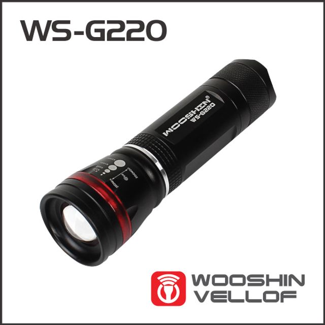 AAA 배터리+충전 겸용 줌라이트 WS-G220