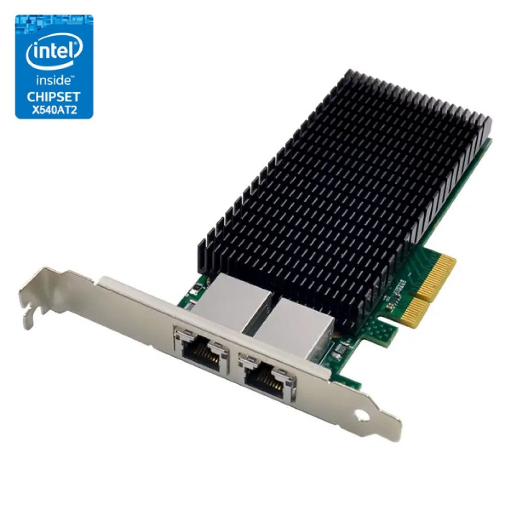 스타링크 PCIe 인텔 X540JST2 칩셋 듀얼포트 10G 랜카