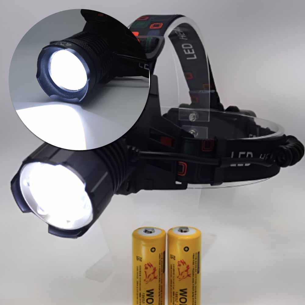 N5647 9000루멘 오스람 LED 60 헤드랜턴 18650 풀세트