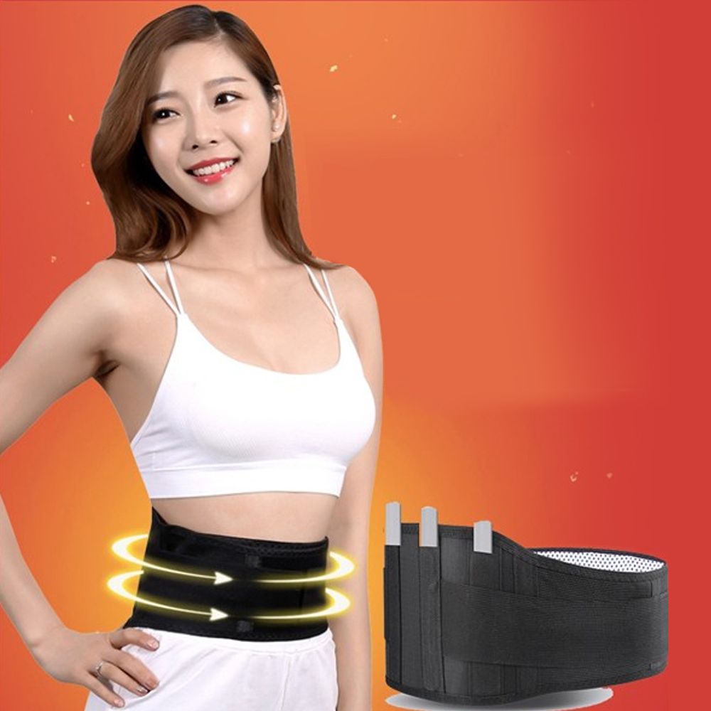 허리보호대 복대 발열 복부찜질기 온열 보조기 밴드