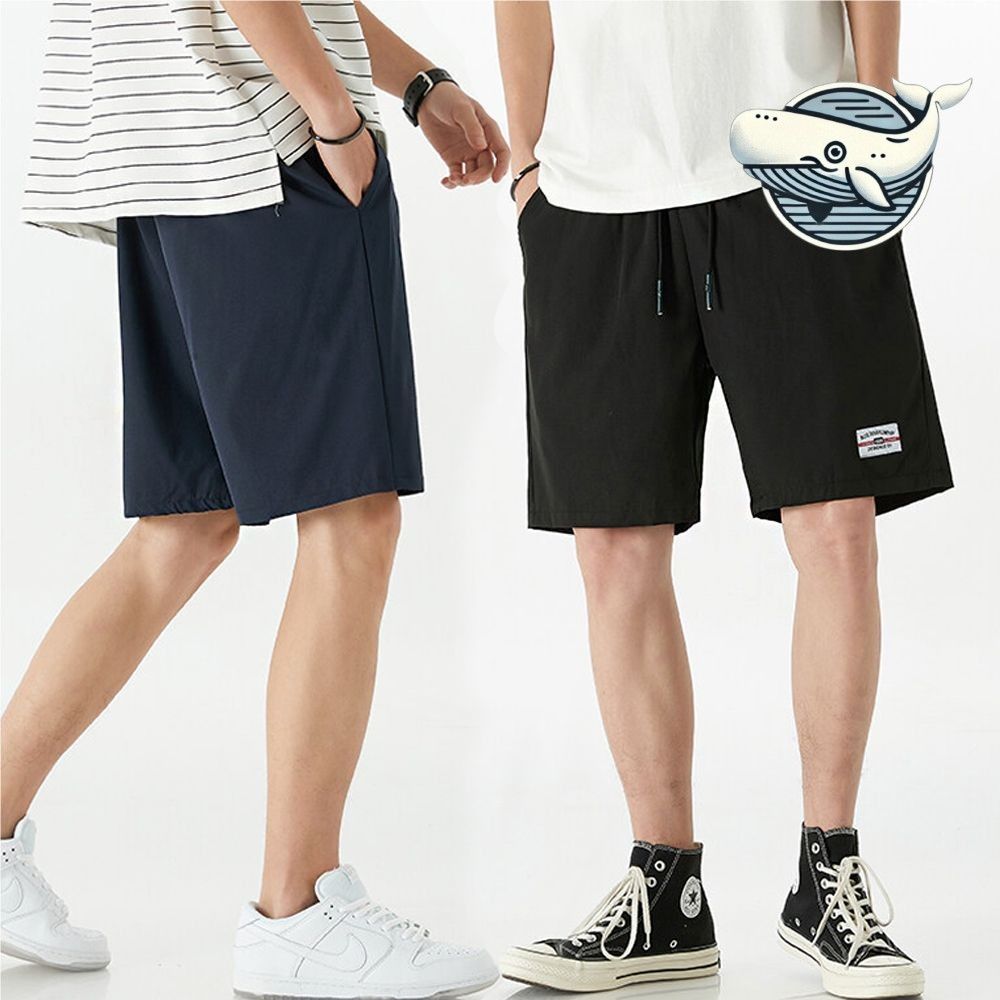 남성 여름 휴양 베이직 바람막이 캐주얼 반바지