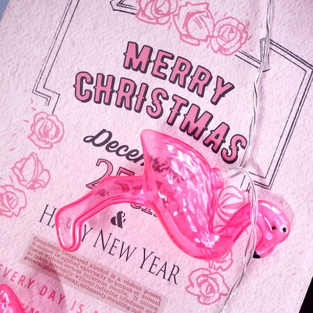 로맨틱 크리스마스 선물 포장 봉투 포장지