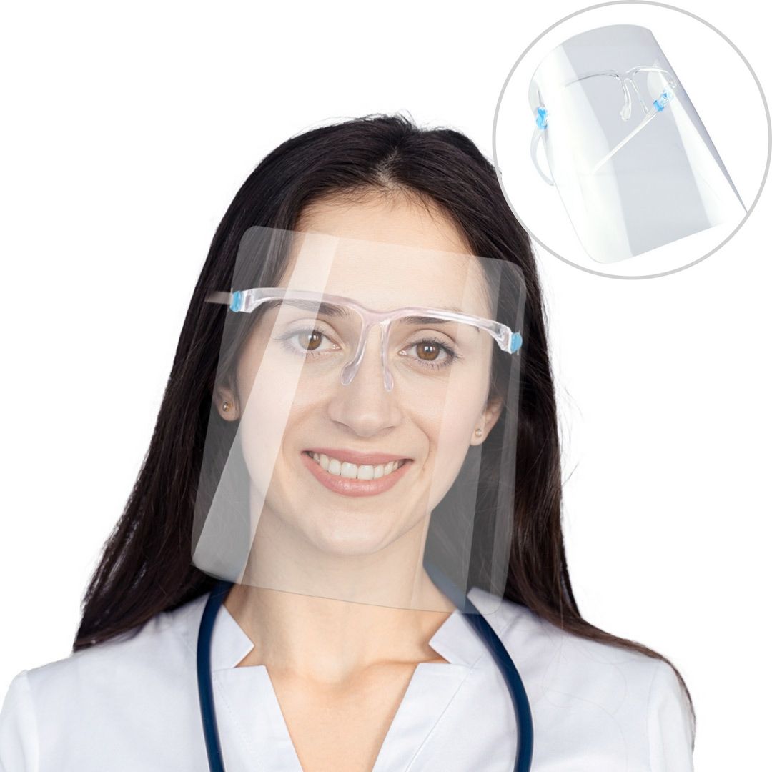 위생 방역 페이스 쉴드 B형 안경형 마스크 필름