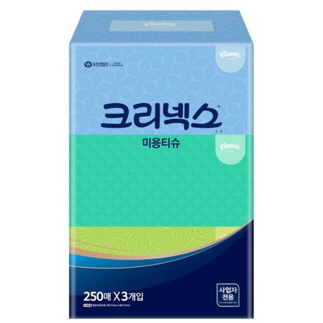 138144 미용티슈 4600261 크리넥스 미용티슈 콤비