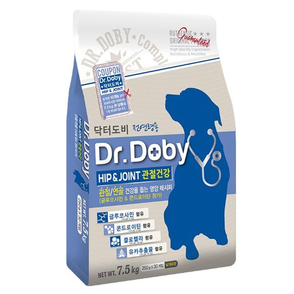 애견사료 관절건강 닥터도비 일상 7.5kg 애견 건식 사