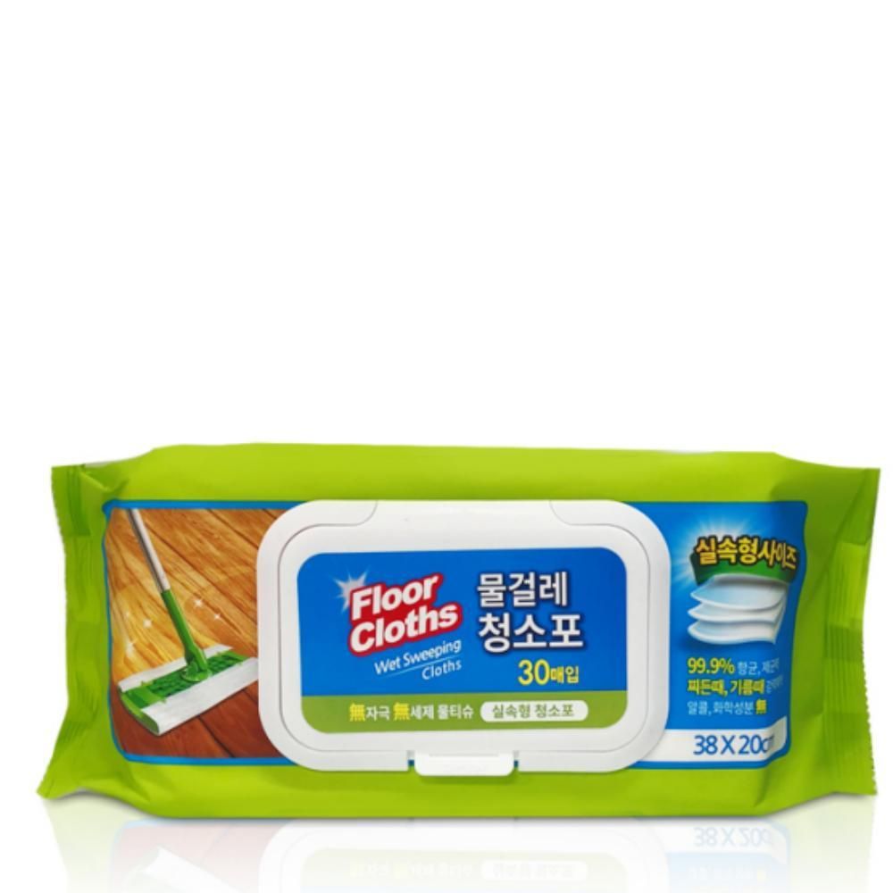 물걸레 청소포 밀대 바닥 실속형 대 15p