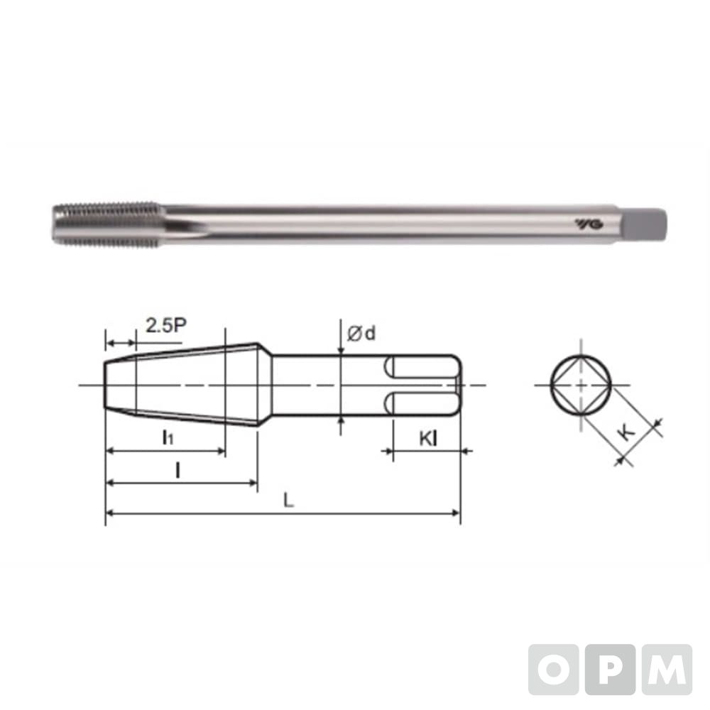 롱파이프탭(HSS) LHPF-1/4Y-120