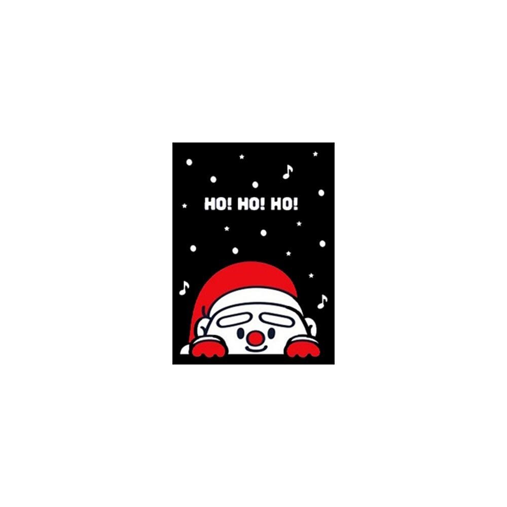 산타 까꿍 성탄 장식 유리창 스티커 크리스마스