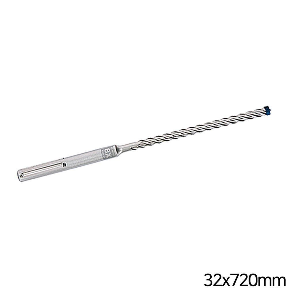 sds 철근 햄머드릴 비트 32x720mm 8x 타공 max 4 날