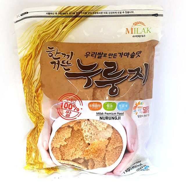 쿨샵 우리쌀 누룽지 1kg 간편식 아침 구수한누룽지