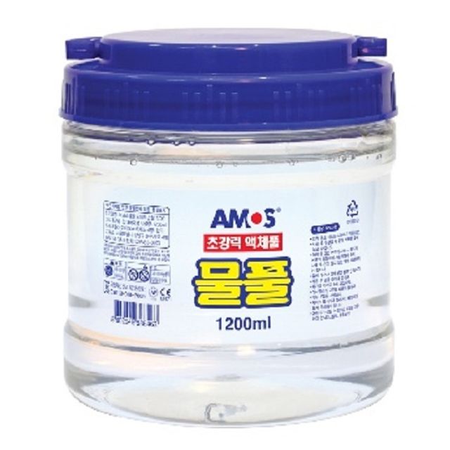 철물점 실리콘 문구 A4용지 대용량 물풀 1200ml