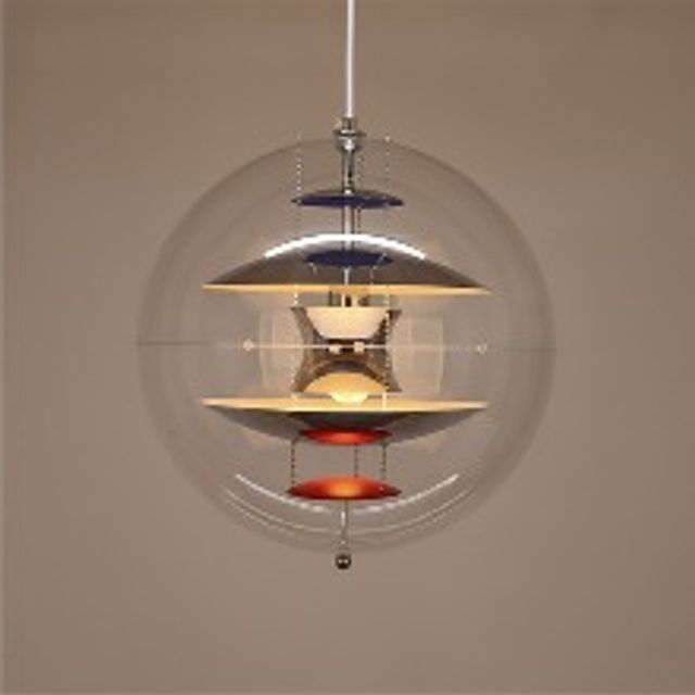 뉴 문라이트 1등 팬던트 크롬 E26 LED 에디슨 T45