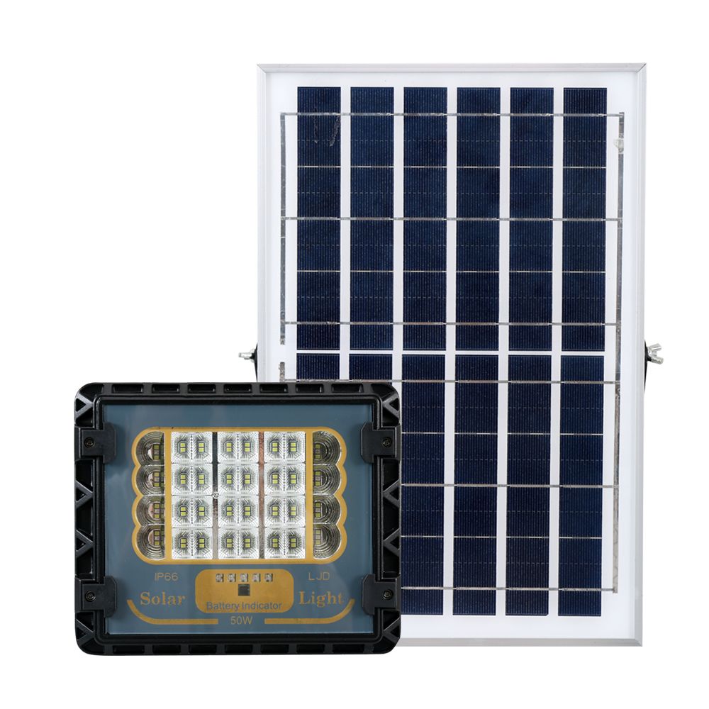 배터리충전량표시 6단계 조절 72LED 태양광 투광등