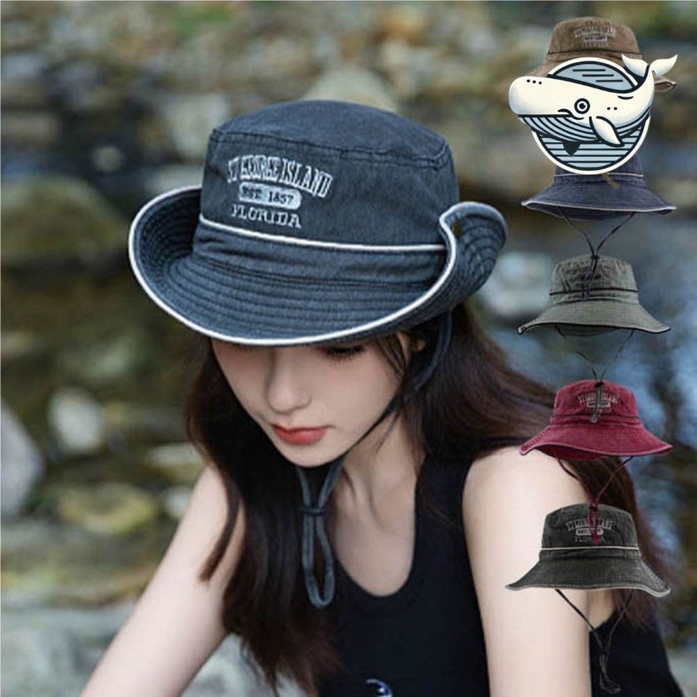 여름 야외 캠핑 벙거지 모자 하이킹 썬햇