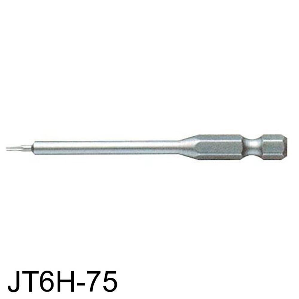 베셀 별비트(홀형) JT6H x 75(10개 묶음)