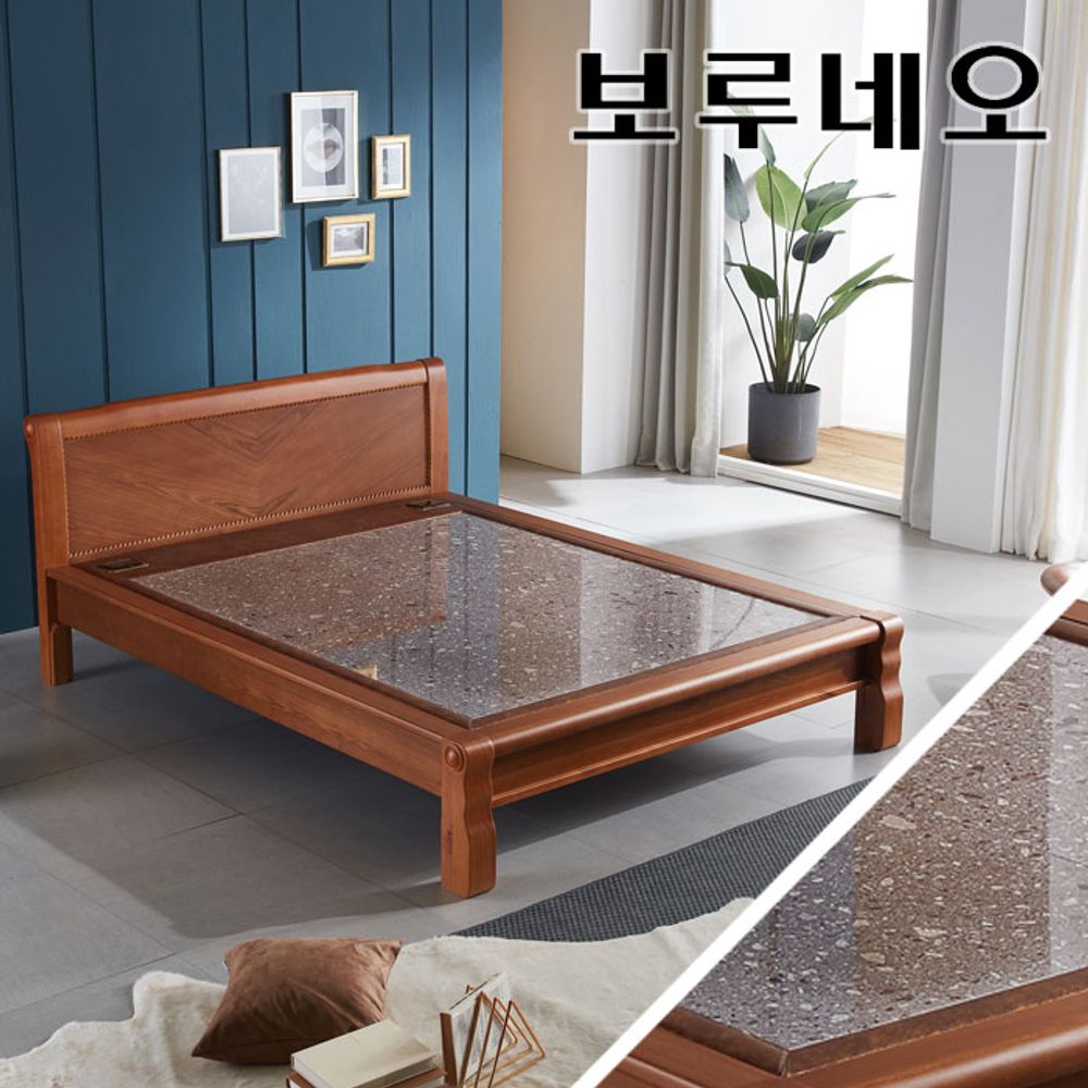 맥반석 온돌 퀸침대 돌침대 흙침대 prd175904629