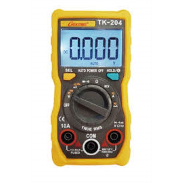 디지털테스트기(소형경량) AC/DC600A/10A/40M옴 TK-