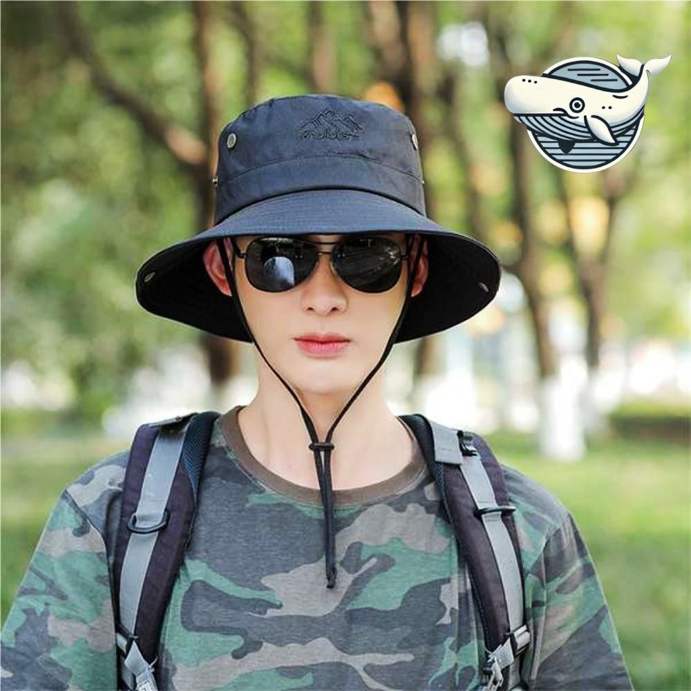 야외 낚시 모자 남성 사파리햇 등산용 썬햇